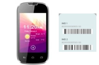 Come vedere il codice IMEI su G-Tide M1