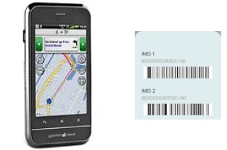 Come vedere il codice IMEI su Garmin-Asus A10