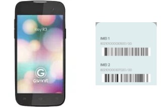 Come vedere il codice IMEI su GSmart Rey R3