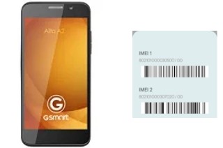 Come vedere il codice IMEI su GSmart Alto A2