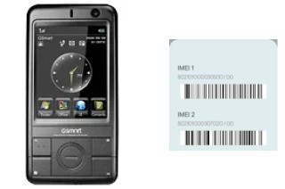 Come vedere il codice IMEI su GSmart MS802