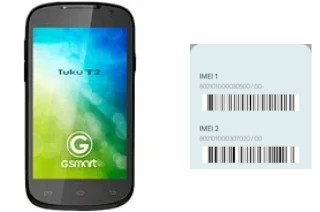 Come vedere il codice IMEI su GSmart Tuku T2