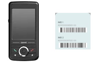 Come vedere il codice IMEI su GSmart MW700