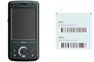 Come vedere il codice IMEI su GSmart MS800