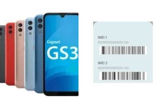 Come vedere il codice IMEI su Gigaset GS3