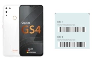 Come vedere il codice IMEI su Gigaset GS4