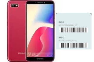 Come vedere il codice IMEI su F205 Pro