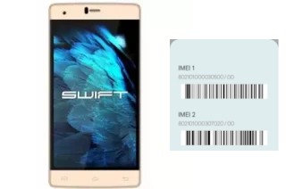 Come vedere il codice IMEI su Swift L1