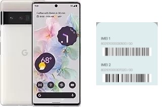 Come vedere il codice IMEI su Pixel 6 Pro