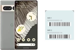 Come vedere il codice IMEI su Pixel 7 Pro