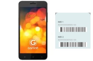 Come vedere il codice IMEI su GSmart Guru G1