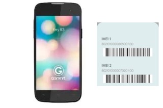 Come vedere il codice IMEI su GSmart Rey R3