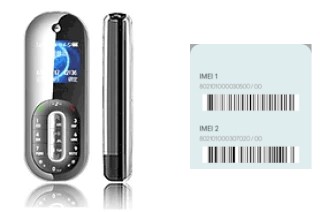 Come vedere il codice IMEI su M600 Black Pearl