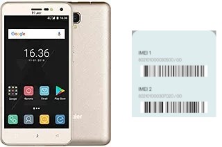 Come vedere il codice IMEI su Haier G51