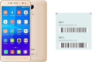 Come vedere il codice IMEI su Haier L7