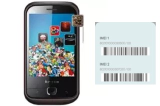 Come vedere il codice IMEI su Amaze HT-808