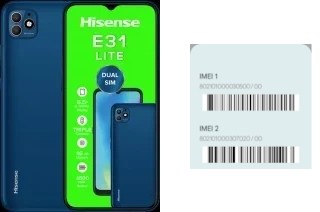 Come vedere il codice IMEI su E31 LITE