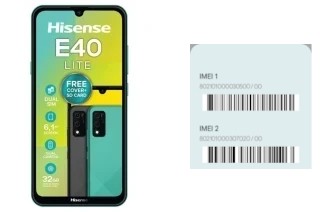 Come vedere il codice IMEI su E40 LITE