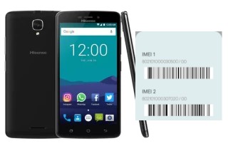 Come vedere il codice IMEI su HiSense T5