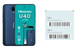 Come vedere il codice IMEI su U40 Lite