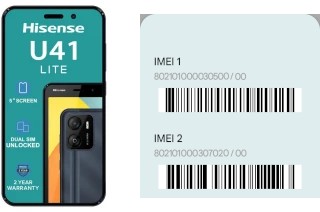 Come vedere il codice IMEI su U41 Lite