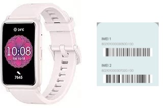 Come vedere il codice IMEI su Watch ES