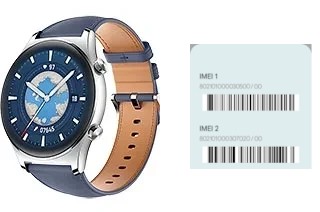 Come vedere il codice IMEI su Watch GS 3