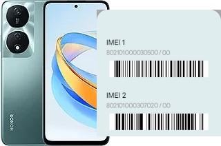 Come vedere il codice IMEI su X7b 5G (50 MP)