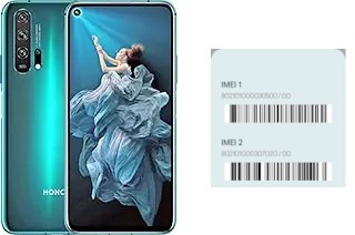 Come vedere il codice IMEI su 20 Pro