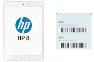 Come vedere il codice IMEI su HP 8