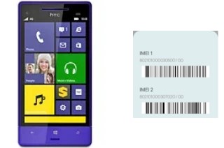 Come vedere il codice IMEI su HTC 8XT