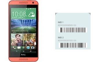 Come vedere il codice IMEI su Desire 610