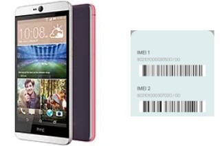 Come vedere il codice IMEI su Desire 826 dual sim