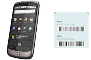 Come vedere il codice IMEI su Google Nexus One