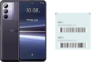 Come vedere il codice IMEI su HTC U23