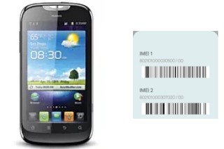 Come vedere il codice IMEI su Ascend G312