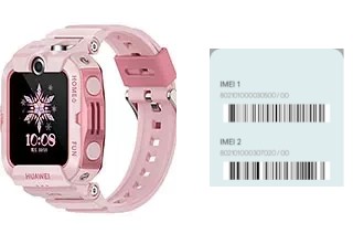 Come vedere il codice IMEI su Children's Watch 4X