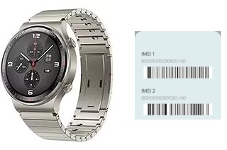 Come vedere il codice IMEI su Watch GT 2 Porsche Design