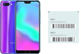 Come vedere il codice IMEI su Honor 10