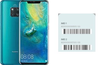 Come vedere il codice IMEI su Mate 20 Pro