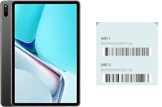 Come vedere il codice IMEI su MatePad 11 (2021)