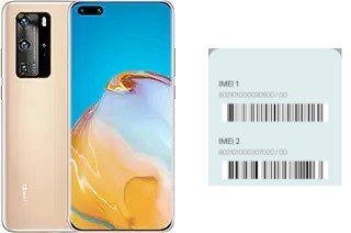 Come vedere il codice IMEI su P40 Pro