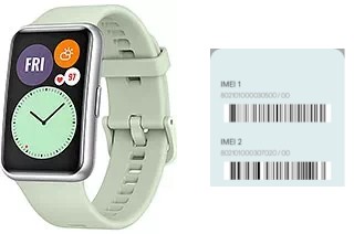 Come vedere il codice IMEI su Watch Fit