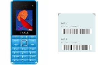 Come vedere il codice IMEI su K2180