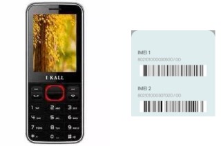 Come vedere il codice IMEI su I Kall K23