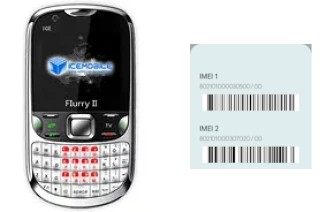 Come vedere il codice IMEI su Flurry II