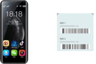 Come vedere il codice IMEI su iLA R17