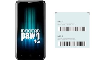 Come vedere il codice IMEI su Pawn 4G