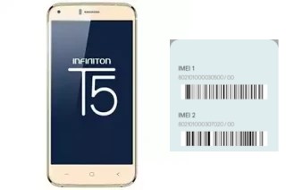 Come vedere il codice IMEI su Infiniton T5