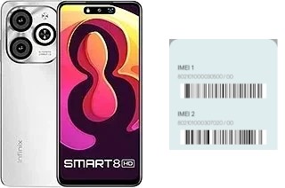 Come vedere il codice IMEI su Smart 8 HD